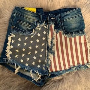 Denim Shorts (NWOT Machine)